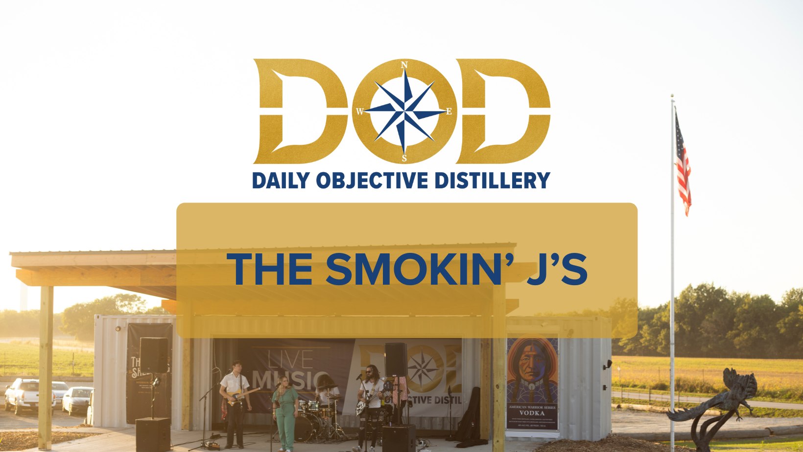 The Smokin’ J’s | LIVE MUSIC at Daily Objective Distillery | Saturday, March 7
