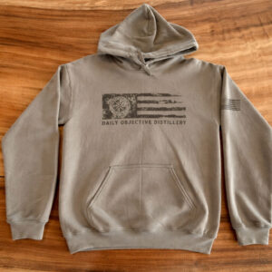 DOD Rustic Flag Hoodie