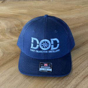 DOD Trucker Flag Hat Navy Blue