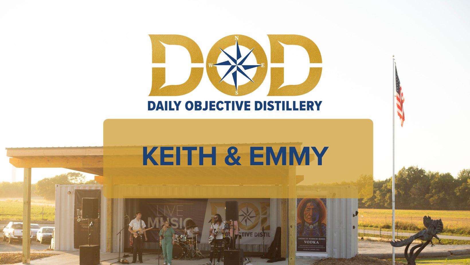 Keith & Emmy LIVE at Daily Objective Distillery | Thursday, April 2