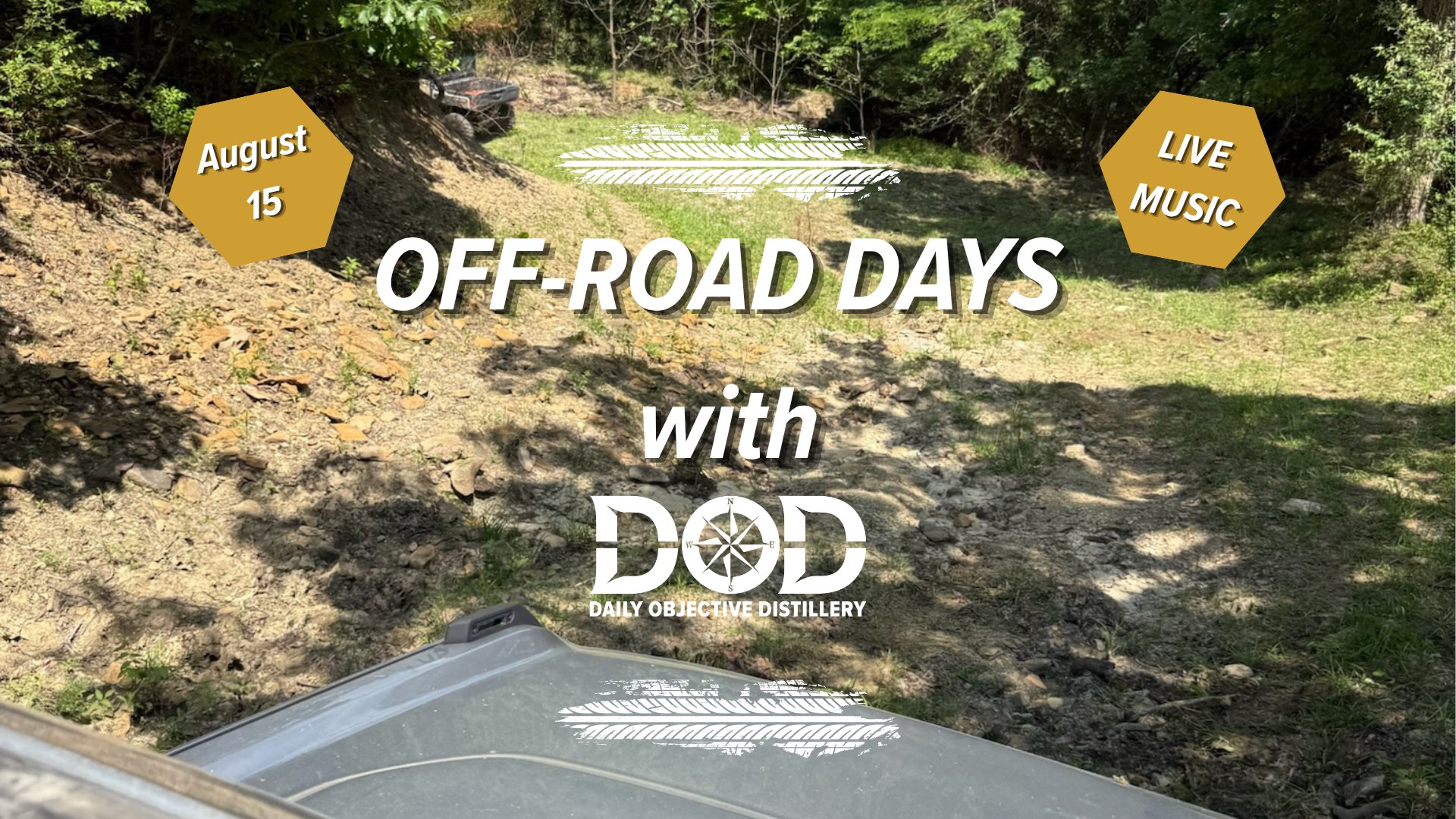 Off-Road Days at DOD | LIVE MUSIC Fatt Rascals Band | Saturday, August 15